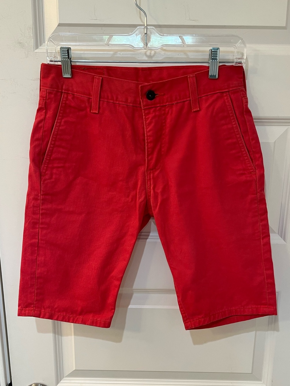 Levi Strauss Men’s 511 Slim Fit Chinos Shorts Red Size 29